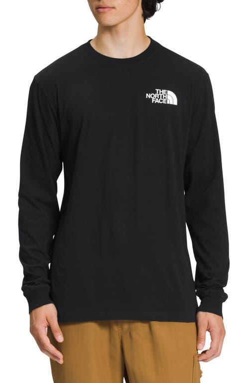 The North Face Mens Long Sleeve Box Logo Tee Product Image