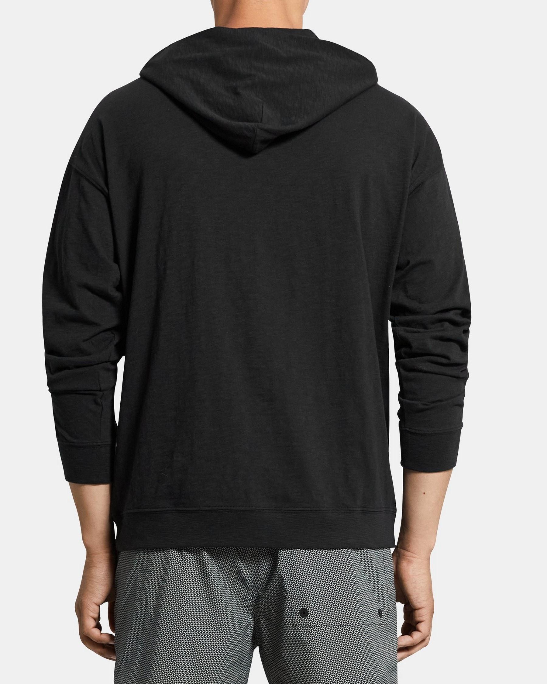 Layer Hoodie in Slub Cotton Product Image