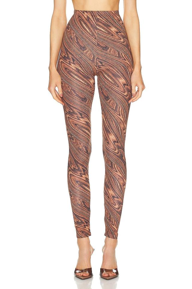 Maisie Wilen Body Shop Legging Brown. (also in ). Product Image