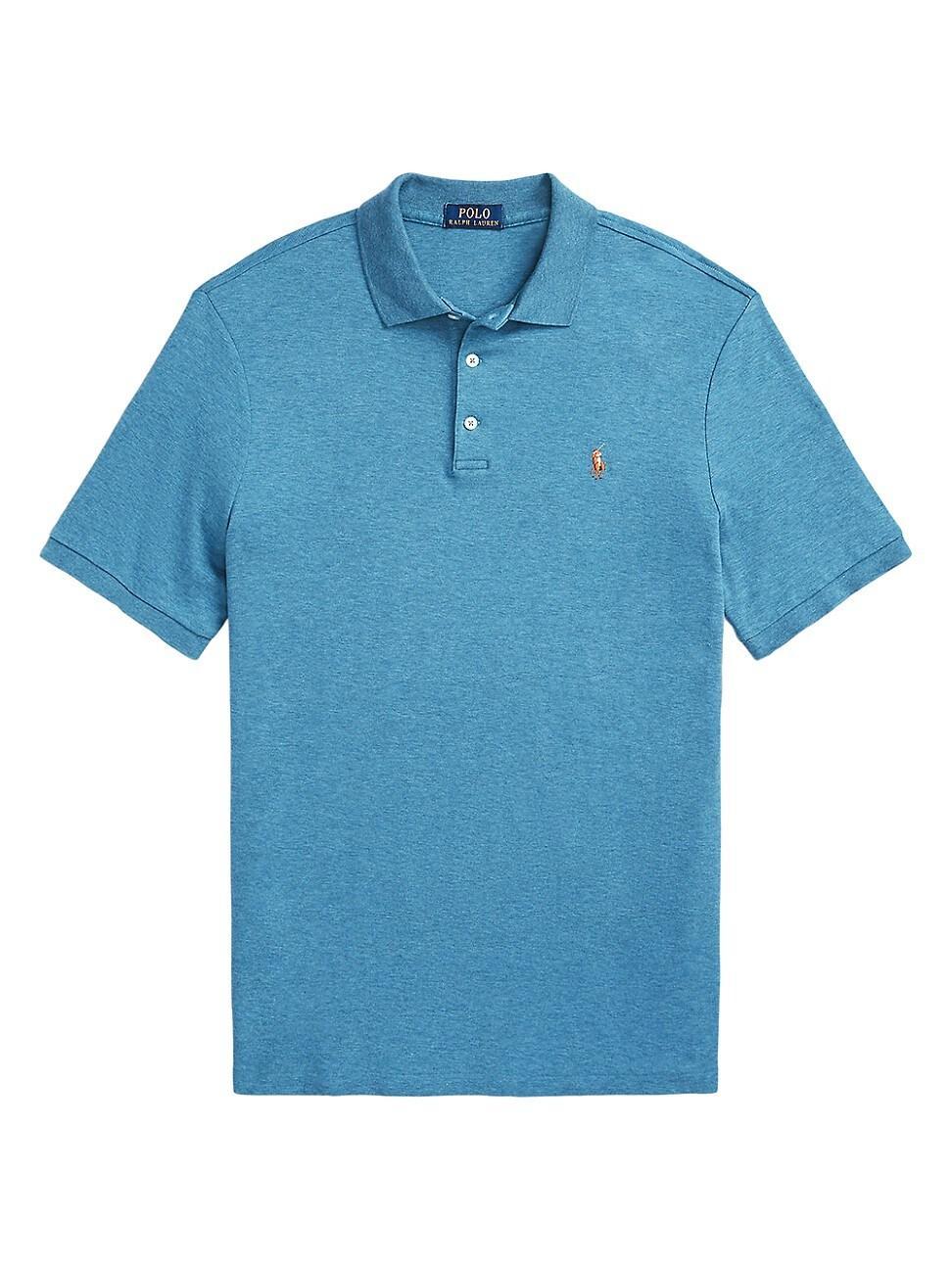 Mens Cotton Polo Shirt Product Image