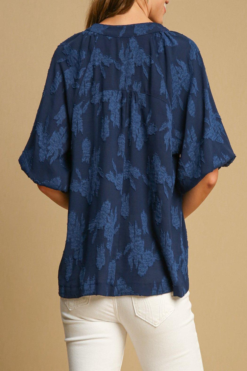 Floral Burnout Top Product Image