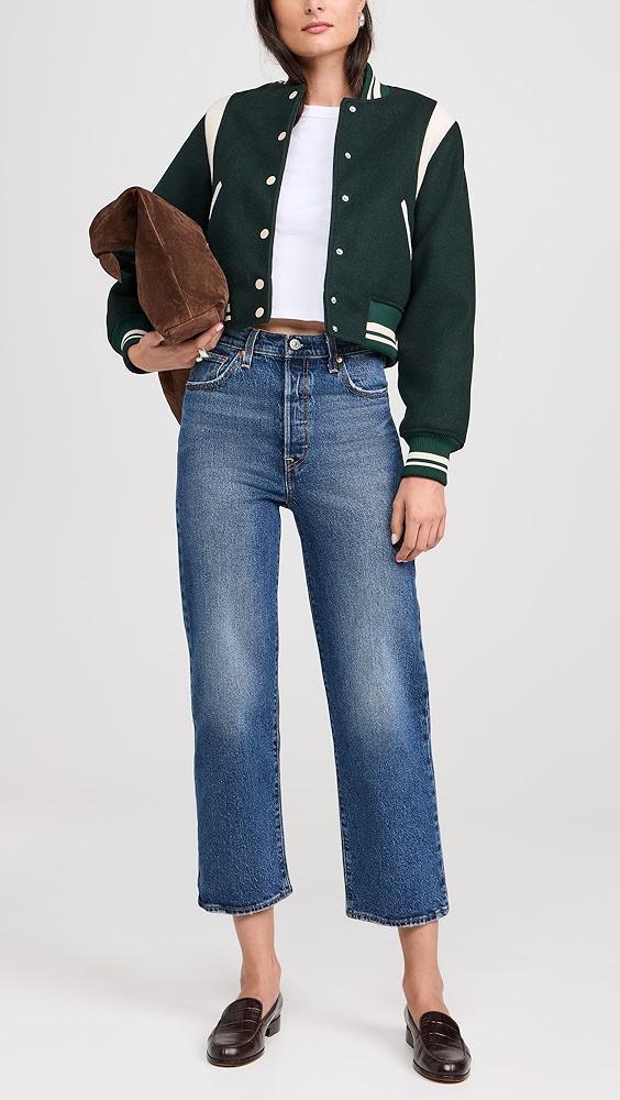 Levi's Ribcage Straight Ankle Jeans | Shopbop Product Image