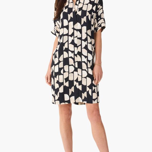 Circle Sequence Devon Dress- Black/ Multi Product Image