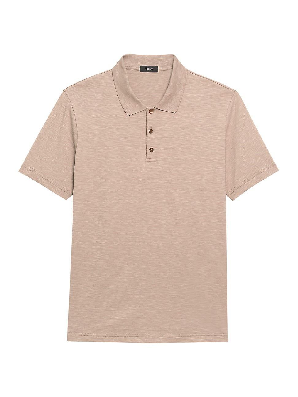 Mens Bron Cotton Polo Shirt Product Image