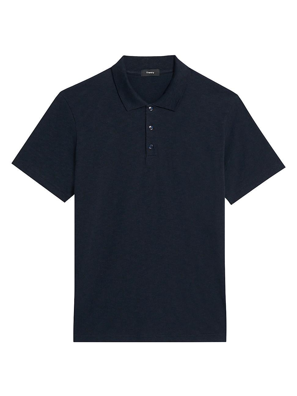 Mens Bron Cotton Polo Shirt Product Image