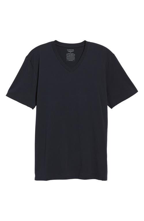 Vince Pima Cotton Slim Fit V-Neck T-Shirt Product Image