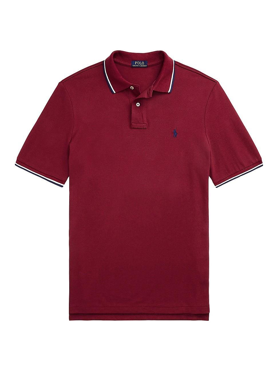 Mens Newport Cotton Polo Shirt Product Image