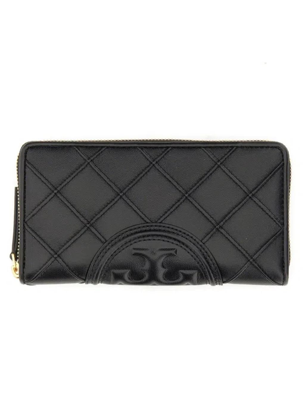 TORY BURCH Fleming Wallet In Black Product Image