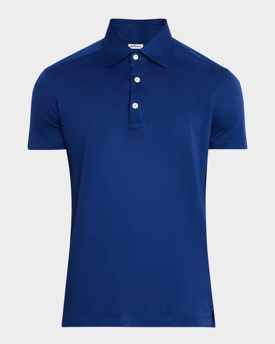 Men's Cotton Polo Shirt Product Image