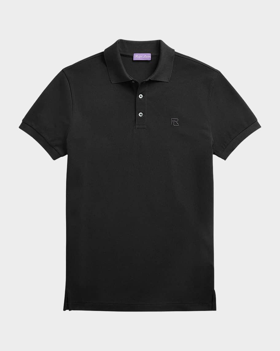 Men's Mercerized Pique Polo Shirt Product Image