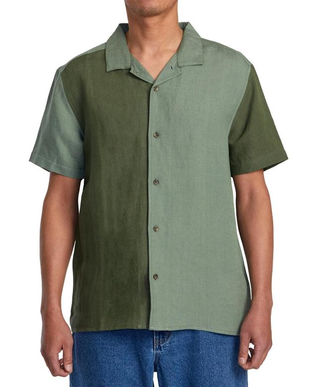 Rvca Mens Vacancy Short Sleeve Shirt Product Image