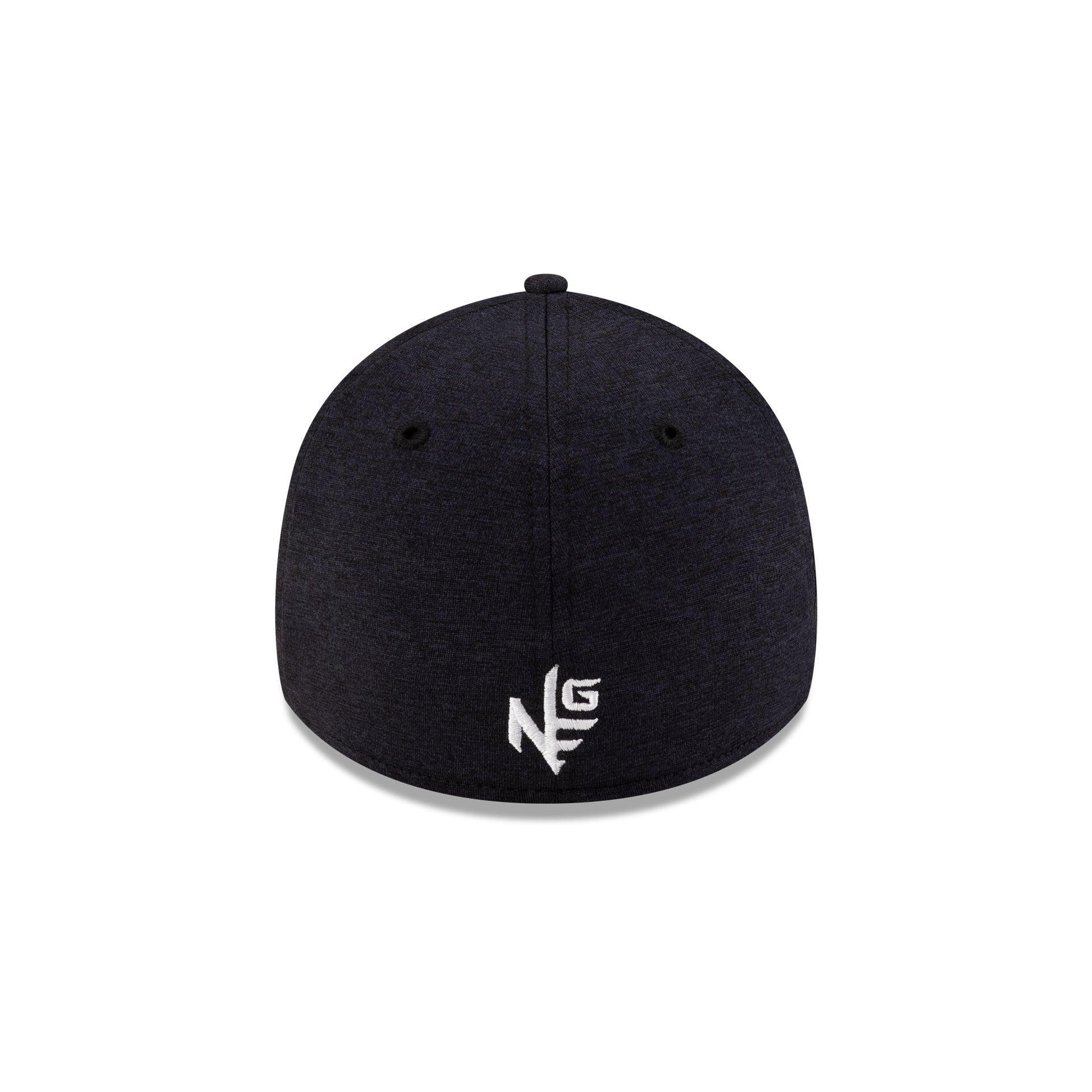 New Era Golf Script Navy 39THIRTY Stretch Fit Hat Male Product Image