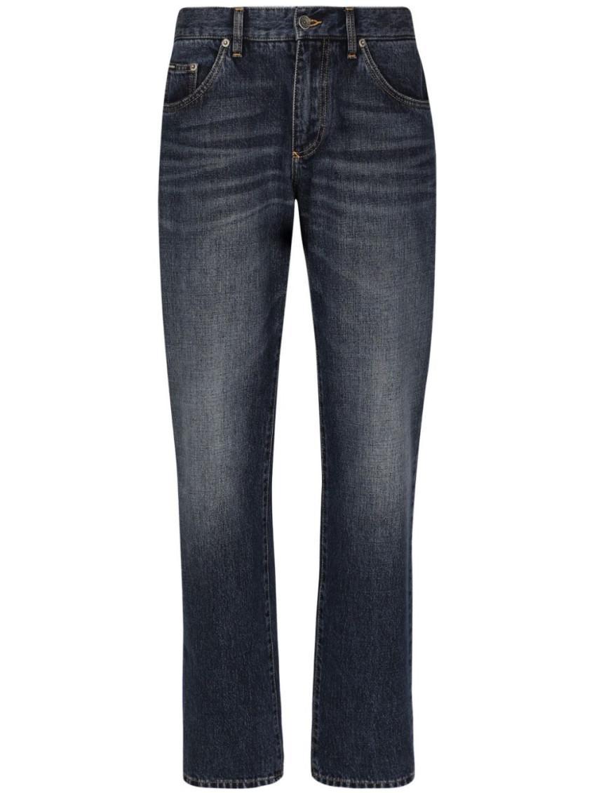 Blue 5-pocket Jeans Product Image