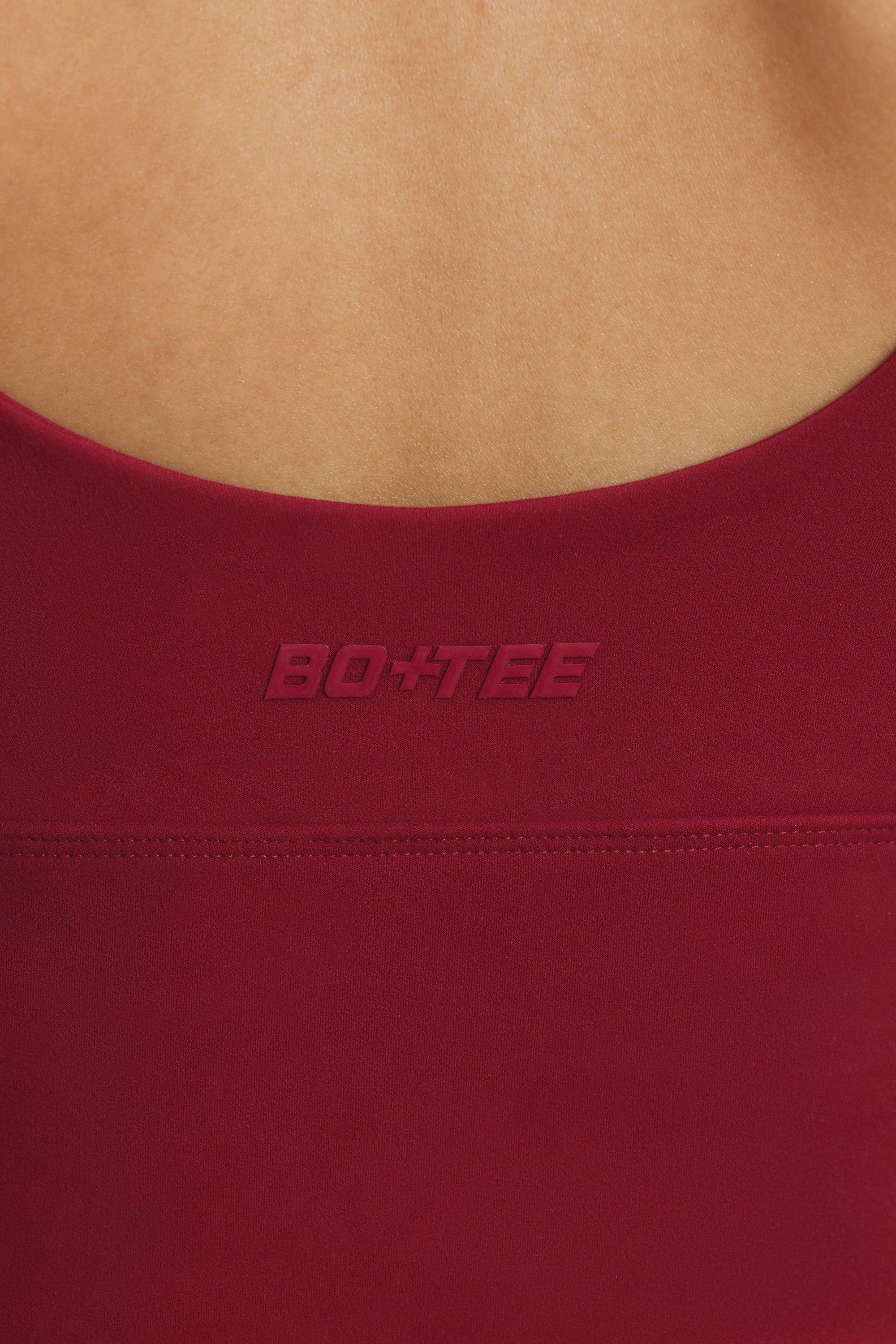 Soft Active V-Neck Tank Top in Raspberry Product Image