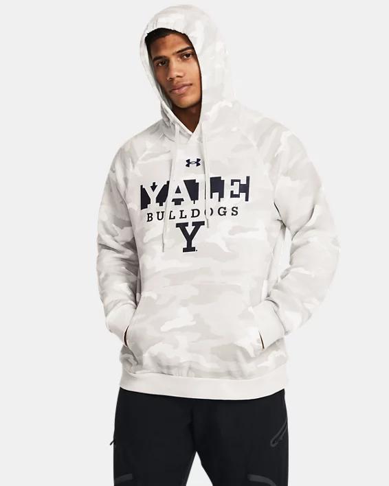 Mens UA Rival Fleece Camo Collegiate Hoodie Product Image