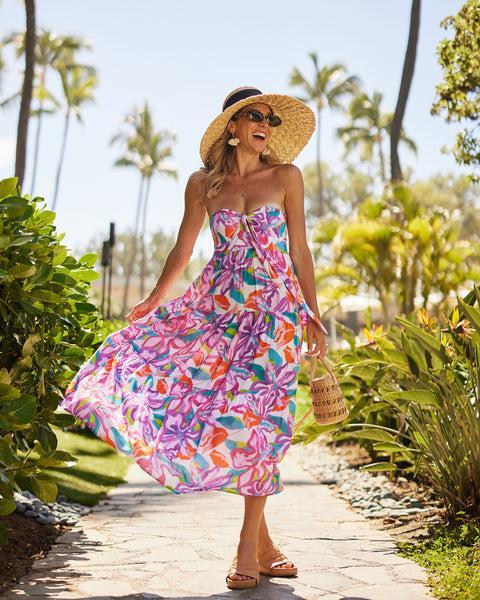 The Kona - Bandeau Maxi Dress Product Image