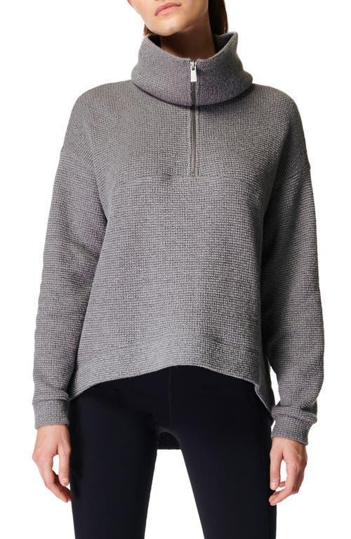 Sweaty Betty Restful Boucl Half Zip Pullover Product Image