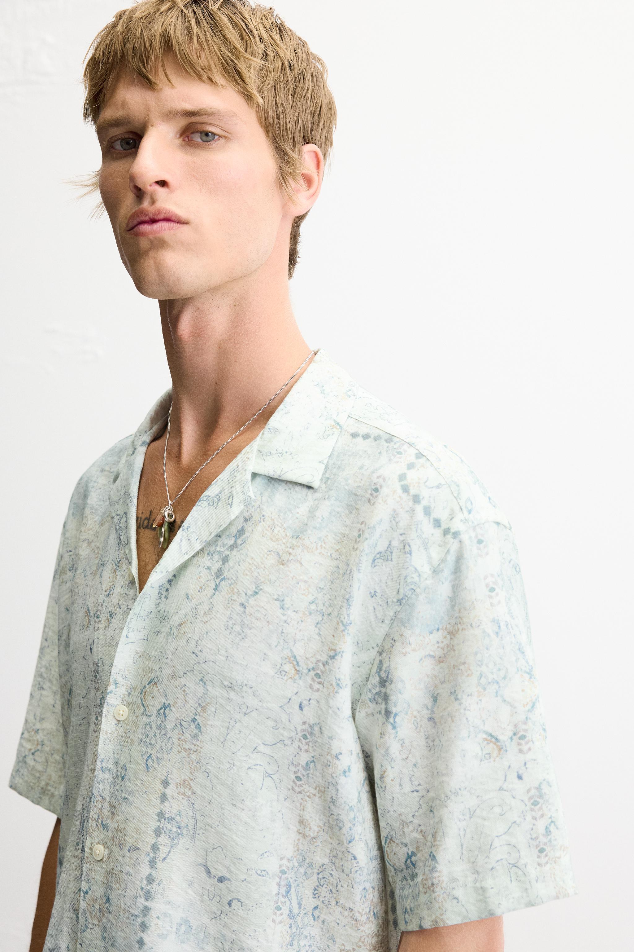 MOSAIC PRINT SHIRT Product Image