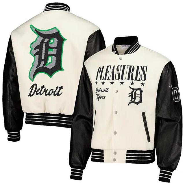 Mens Detroit Tigers Full-Snap Varsity Jacket Product Image