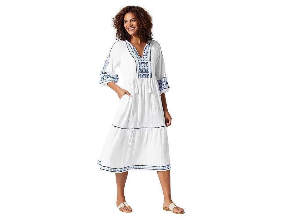 Mykonos Tiered Midi Dress Product Image