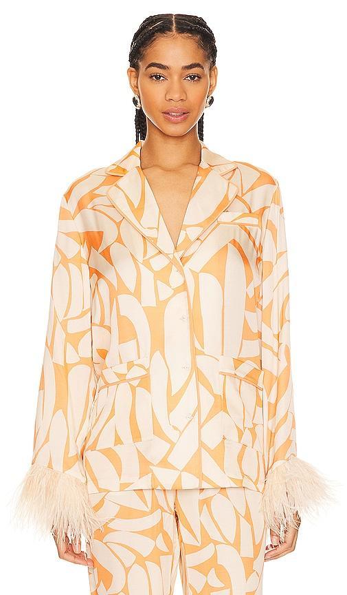 Alexis Braza Top in Orange. Product Image