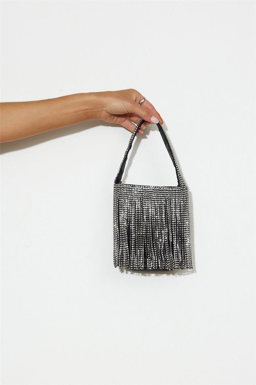 Dripping Diamonds Bag Black Product Image