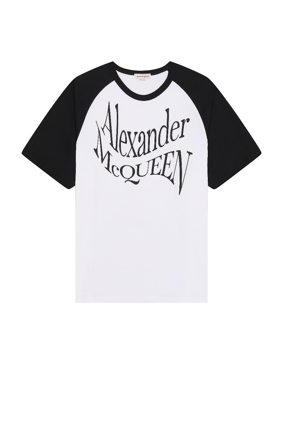 Alexander McQueen T-shirt in White Product Image