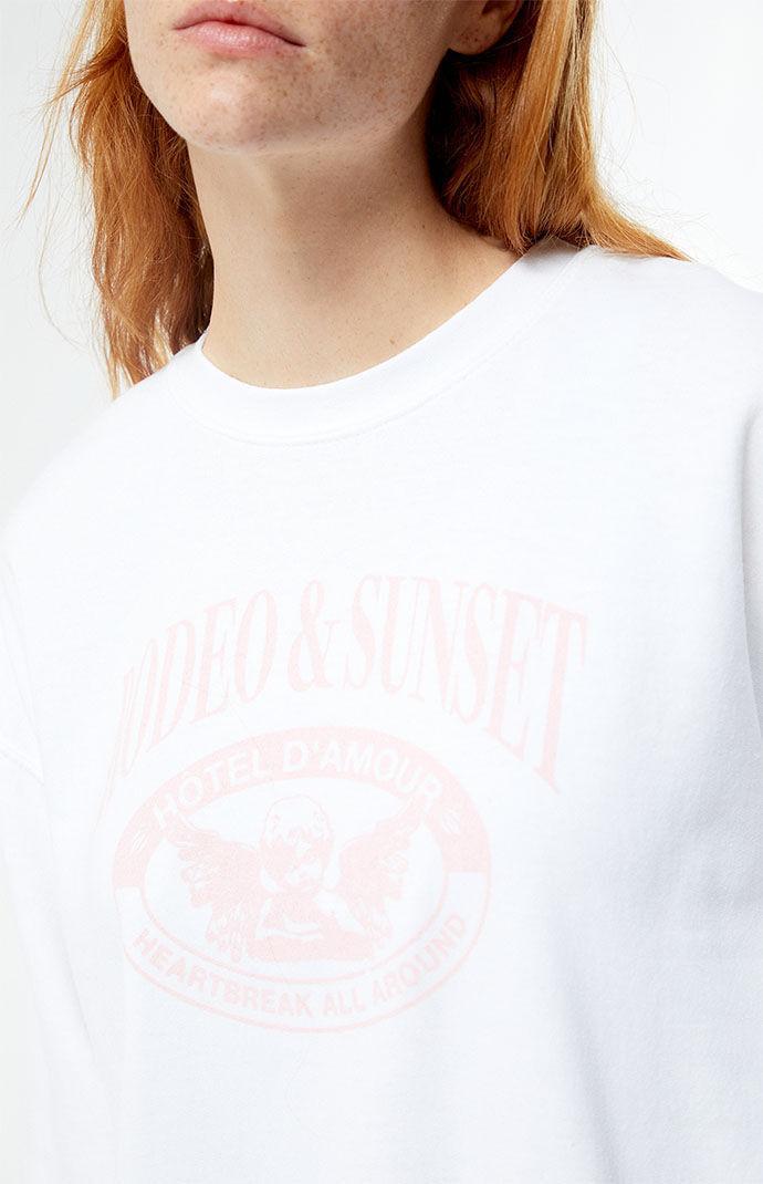 Women's Rodeo & Sunset Hotel Crew Neck Sweatshirt Product Image