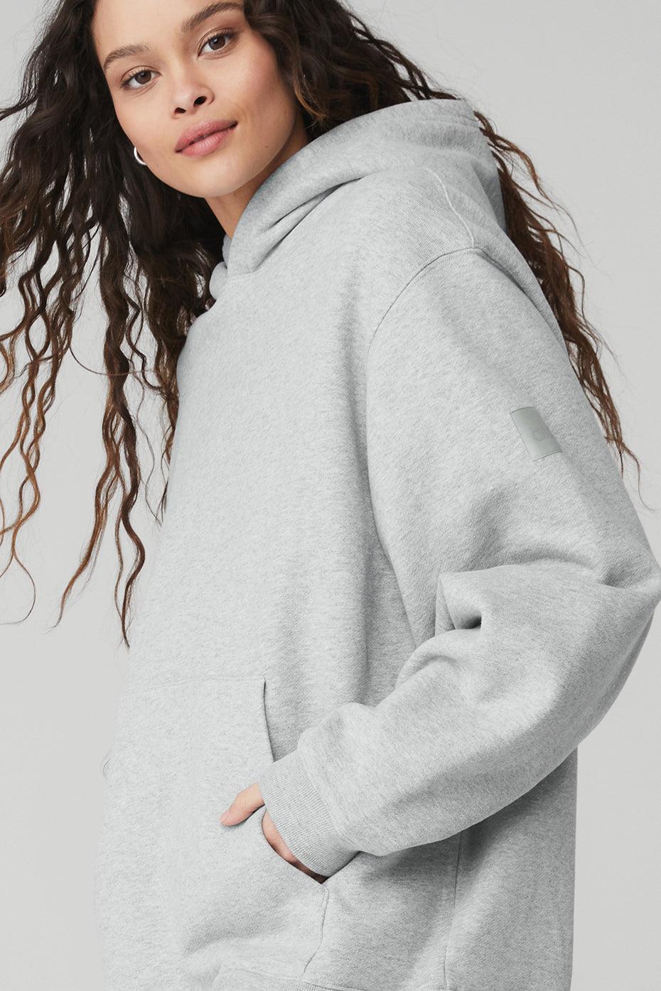 Renown Heavy Weight Hoodie - Athletic Heather Grey Product Image