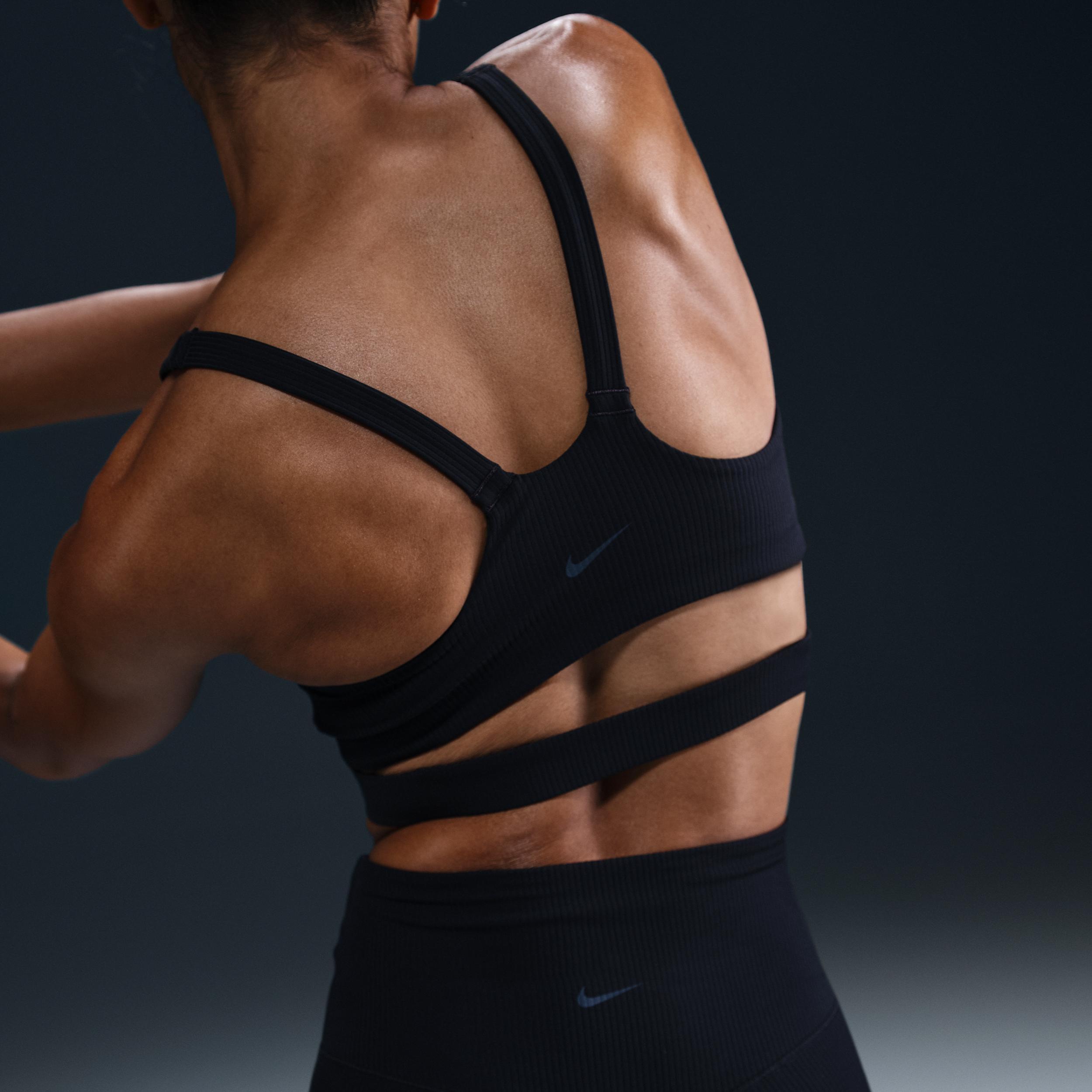 Nike Zenvy Rib Women's Light-Support Padded Sports Bra Product Image