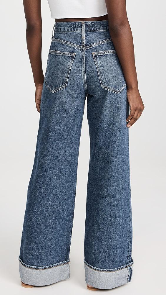 AGOLDE Dame High Rise Wide Leg Jeans | Shopbop Product Image