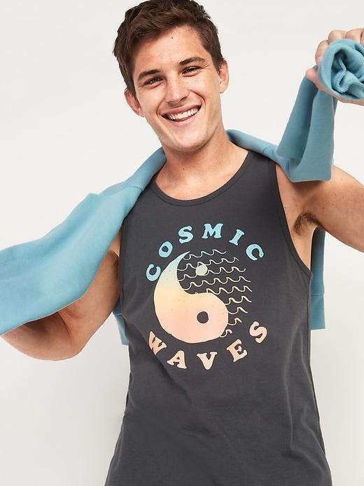 Graphic Soft-Washed Tank Top Product Image