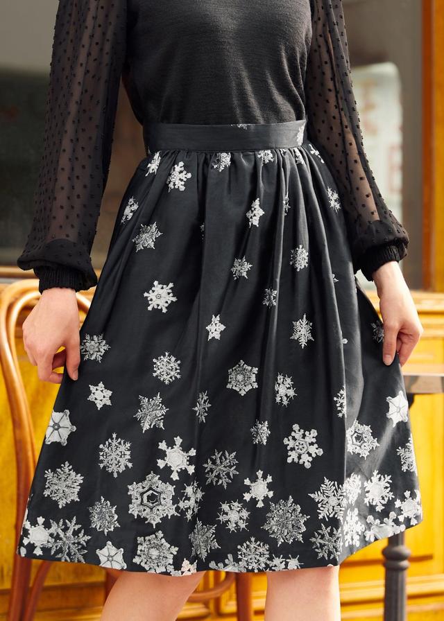 Falling For Winter A-Line Skirt Product Image