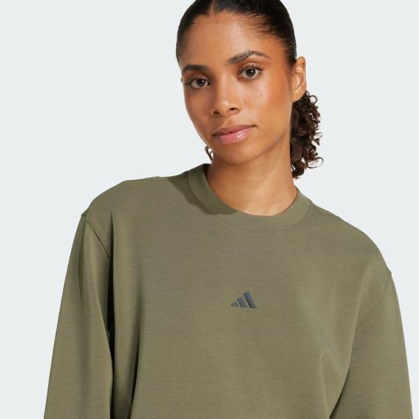 Designed-for-Training Warm-Up Crewneck Sweatshirt Product Image