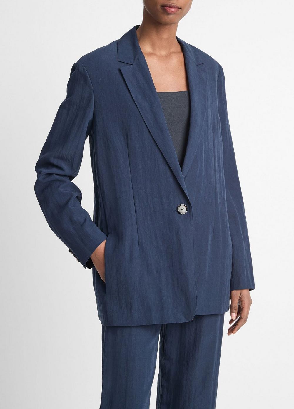 Relaxed Textured Blazer Product Image