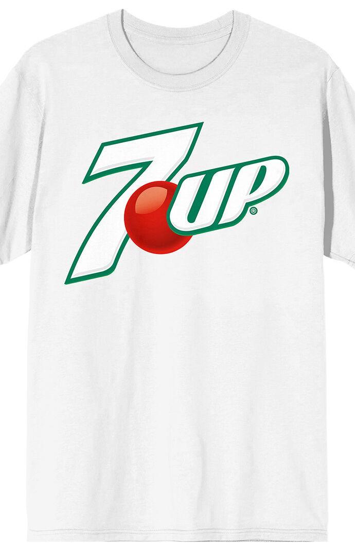 Men's 7UP Soft Drink Logo T-Shirt Product Image