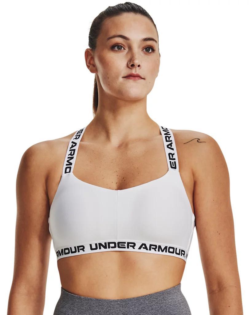 Women's UA Crossback Strappy Low Sports Bra Product Image