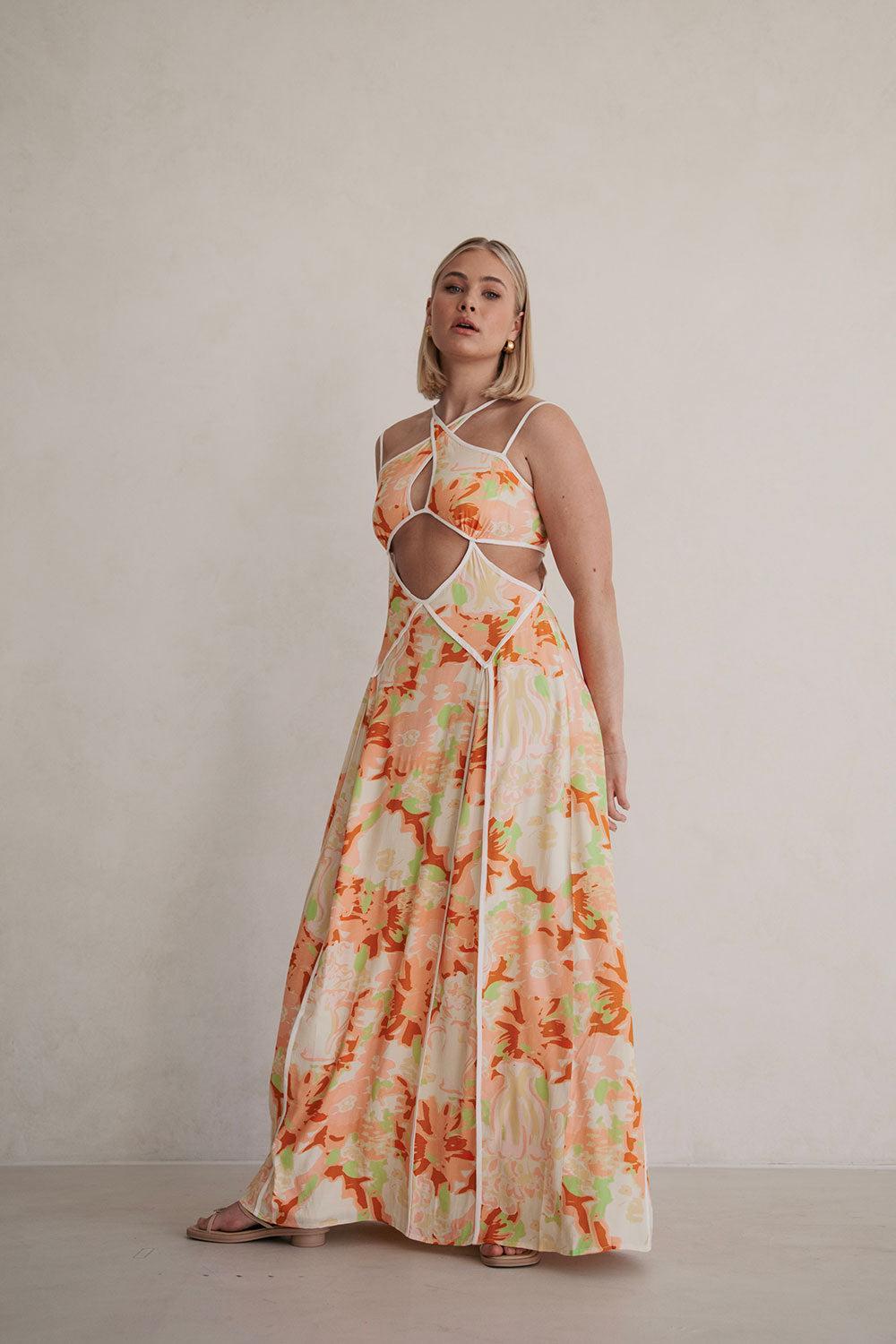 Malaiya Dress - Motion Floral Product Image