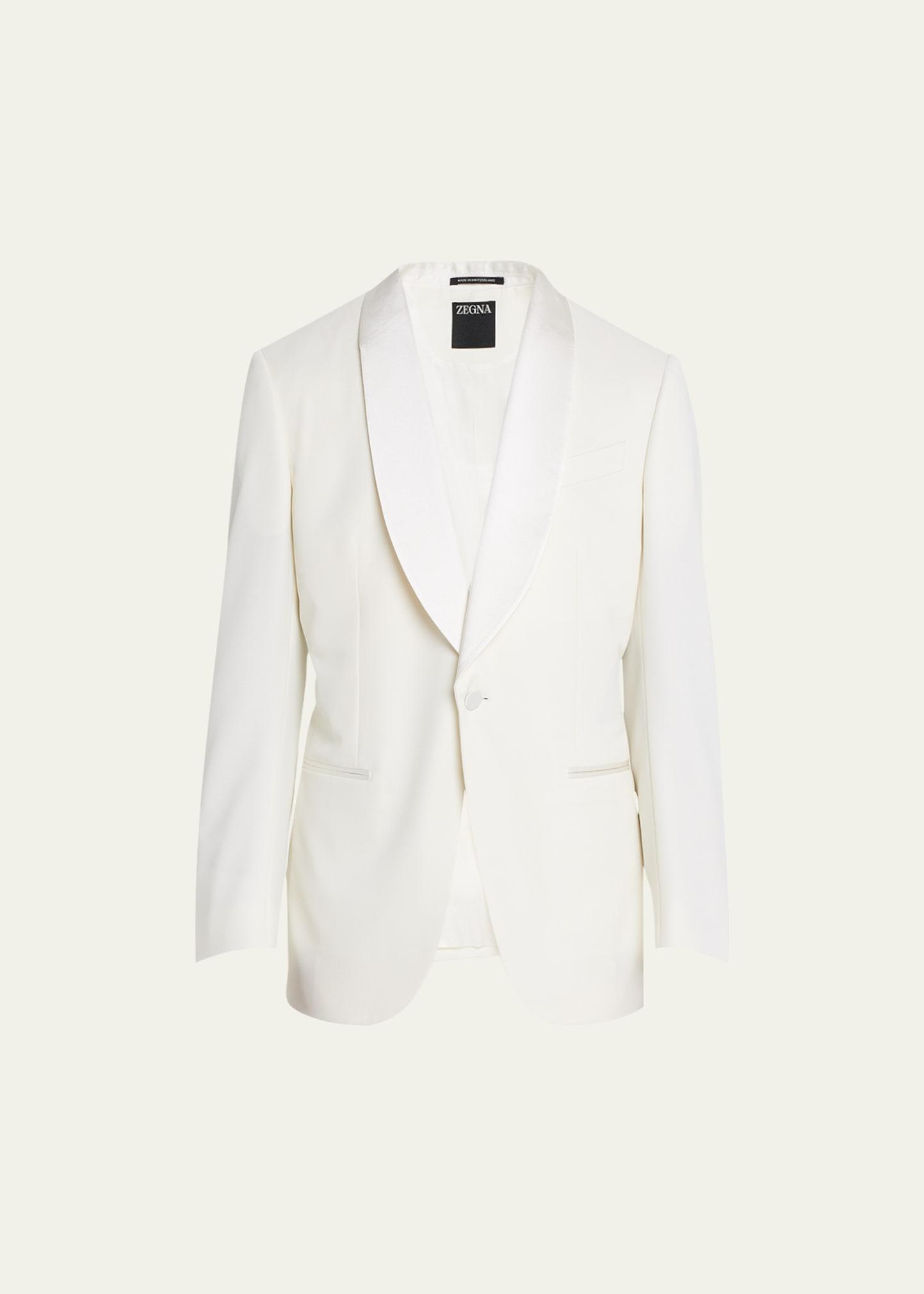 Mens Satin Shawl Dinner Jacket Product Image