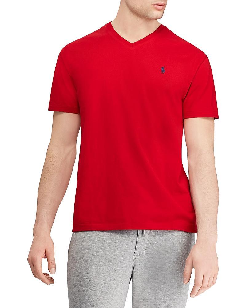 Polo Ralph Lauren Classic Fit Short Sleeve V-Neck T Product Image