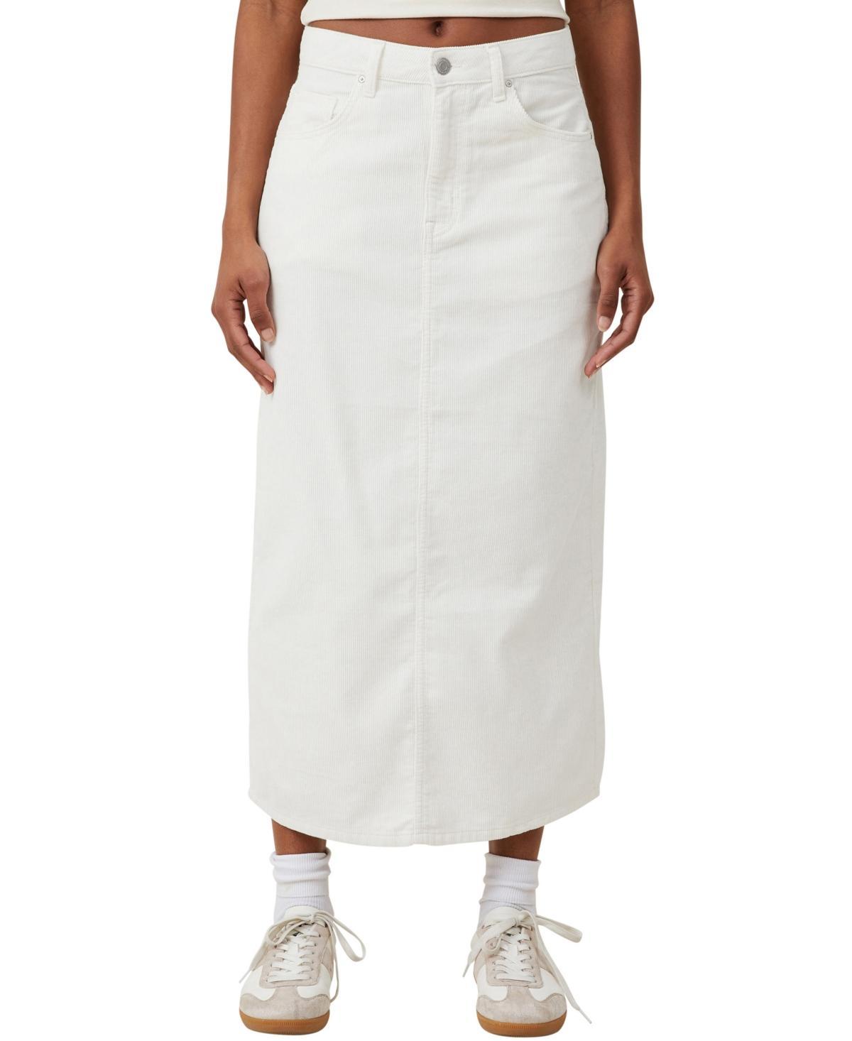 Cotton On Womens Cord Maxi Skirt product image