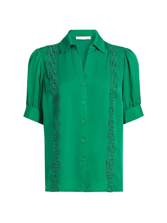 Womens The Aram Embroidered Blouse Product Image