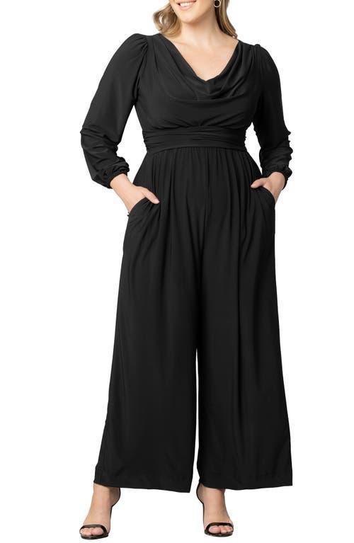 Womens Natalia Cowlneck Wide-Leg Jumpsuit Product Image