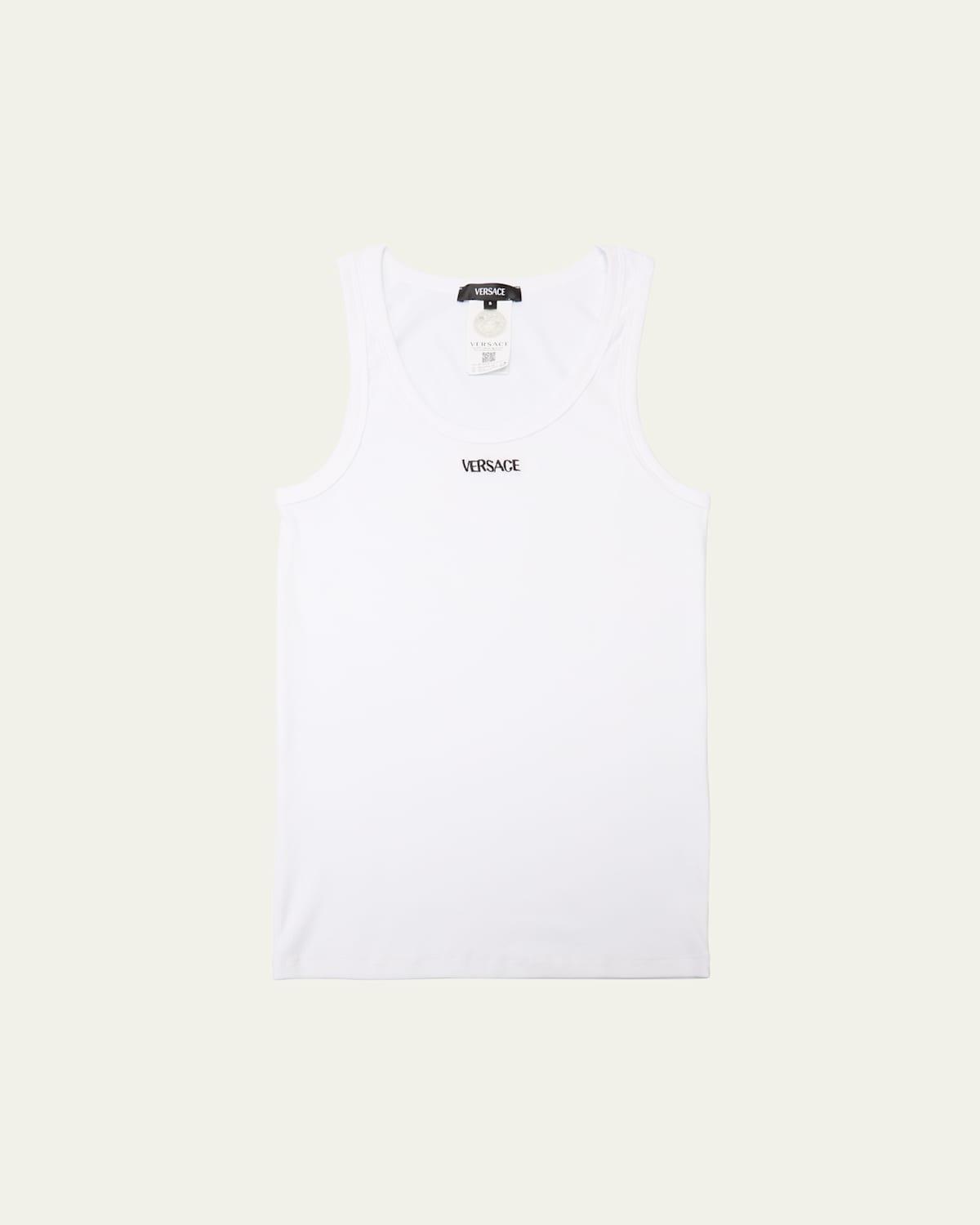 Mens Embroidered Logo Tank Top Product Image