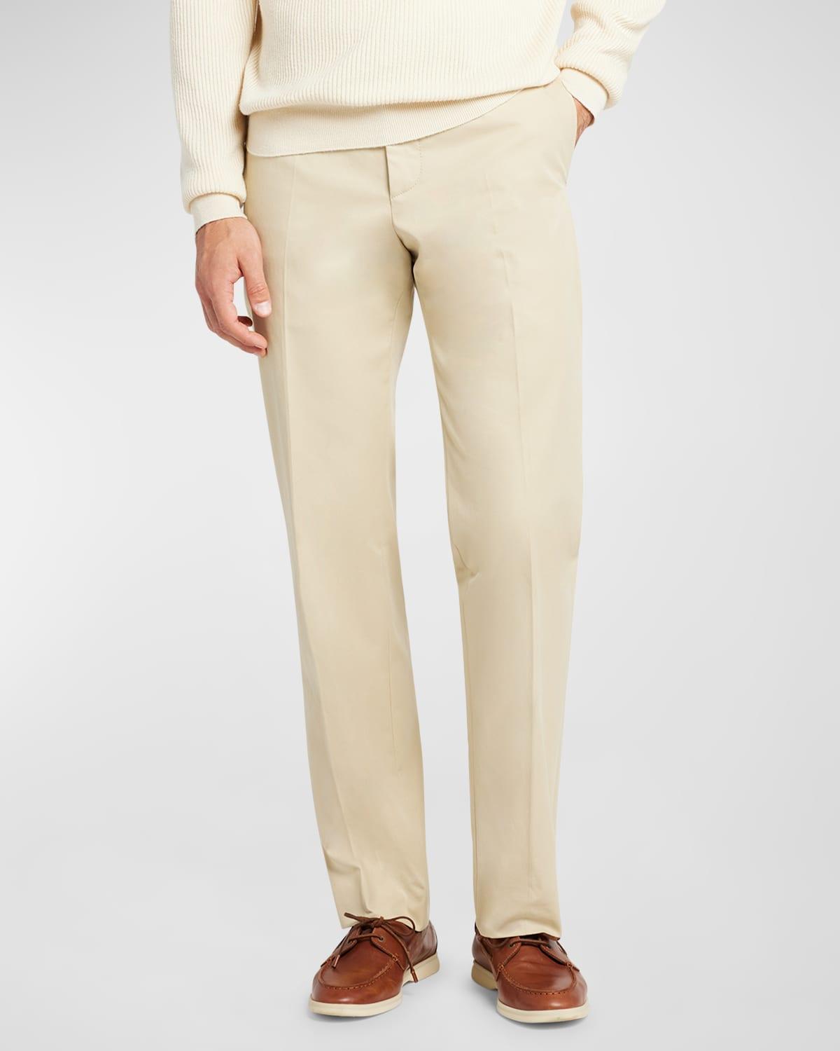 Mens Merse Gabardine Straight-Fit Pants Product Image