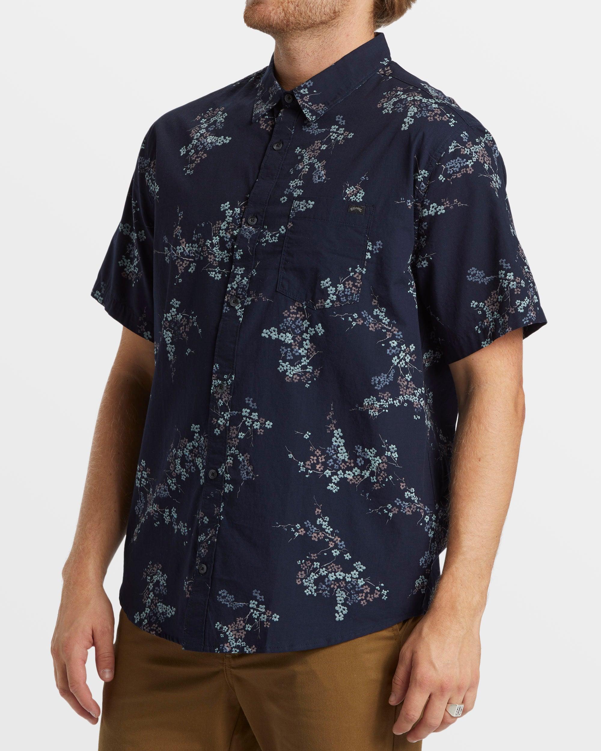 Sundays Mini Short Sleeve Shirt - Dark Navy Male Product Image