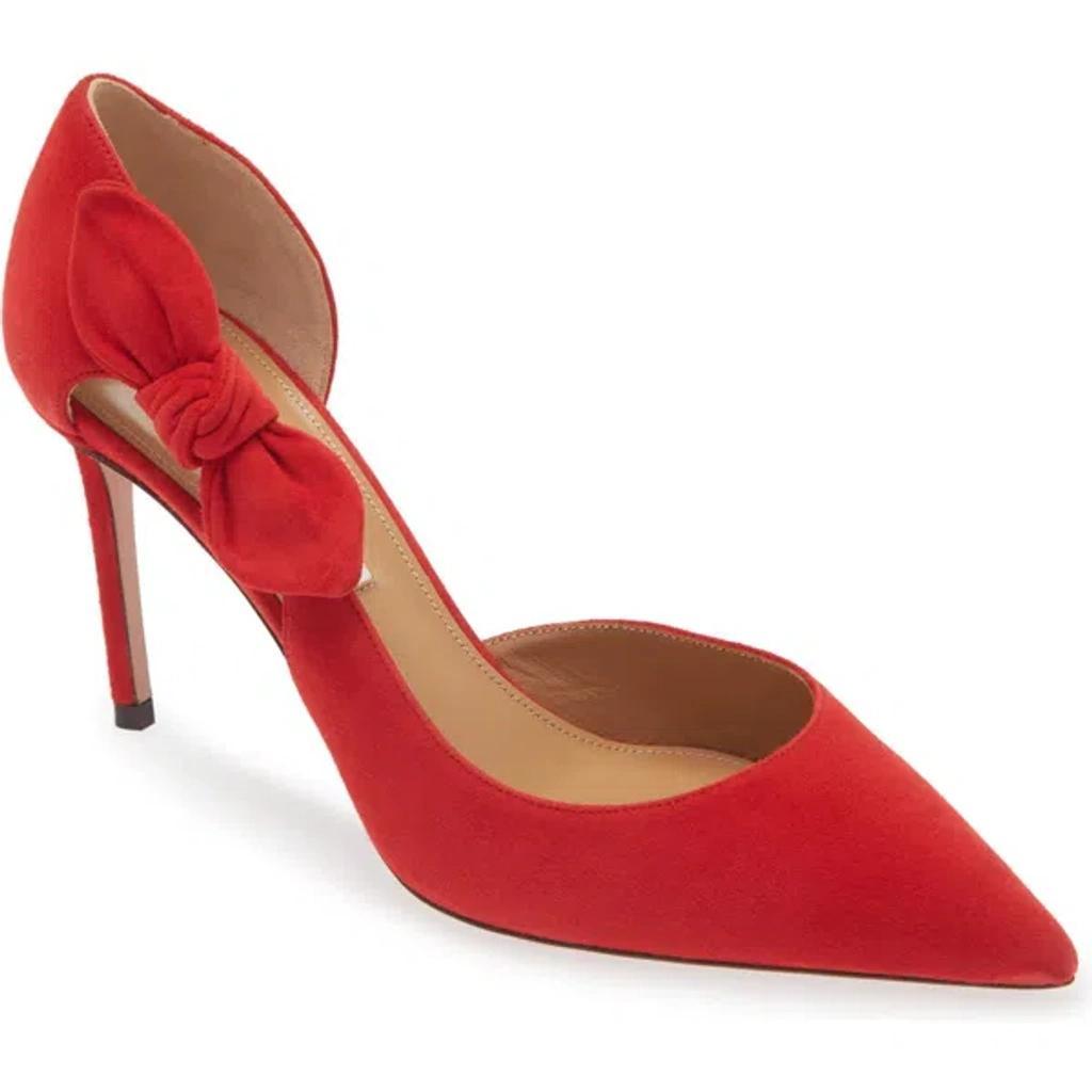 Very Bow Tie Pointed Toe Pump In Red product image