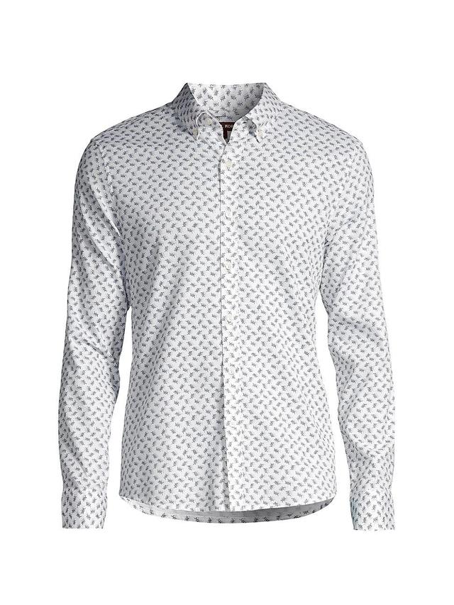 Mens Branch Cotton Button-Down Shirt Product Image