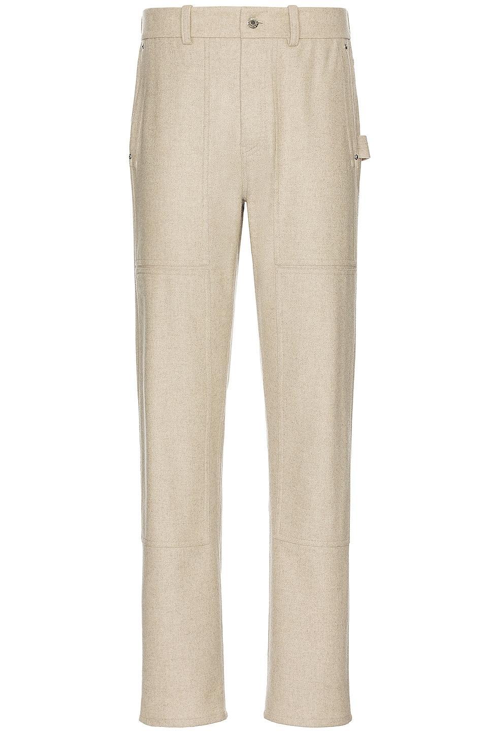 Helmut Lang Wool Carpenter Pant Brown. (also in ). Product Image