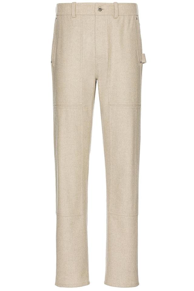 Helmut Lang Wool Carpenter Pant Brown. (also in ). Product Image